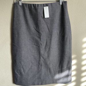 NWT Ann Taylor Grey Patterned Pencil Skirt Size 6
